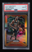 Mikal Bridges 2019-20 Panini Prizm Prizms Orange #99 #45/49 (PSA 10) at PristineAuction.com