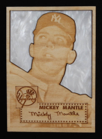 Mickey Mantle 1952 Topps Wood Art #311 RC at PristineAuction.com