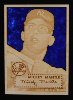 Mickey Mantle 1952 Topps Wood Art #311 RC at PristineAuction.com