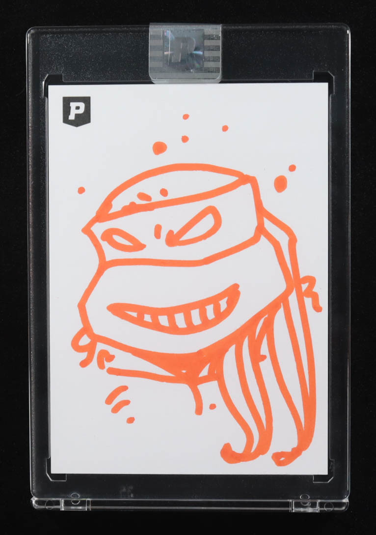 Michelangelo | Teenage Mutant Ninja Turtles | Original Art Sketch Card by Kevin Eastman (1/1 Original Art) at PristineAuction.com Michelangelo | Teenage Mutant Ninja Turtles | Original Art Sketch Card by Kevin Eastman (1/1 Original Art) at PristineAuction.com