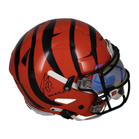 Joe Burrow Signed Bengals Full-Size Authentic On-Field Speedflex Helmet Inscribed "2020 #1 Pick" with Custom Visor (Fanatics) at PristineAuction.com