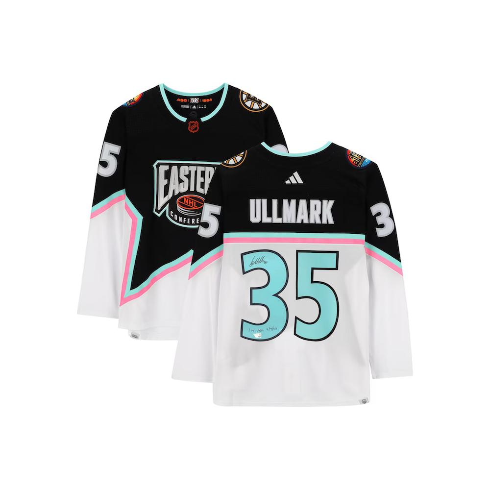 Linus Ullmark Signed Bruins 2023 All-Star Jersey Inscribed "1st ASG 2/4/23" (Fanatics) at PristineAuction.com Linus Ullmark Signed Bruins 2023 All-Star Jersey Inscribed "1st ASG 2/4/23" (Fanatics) at PristineAuction.com