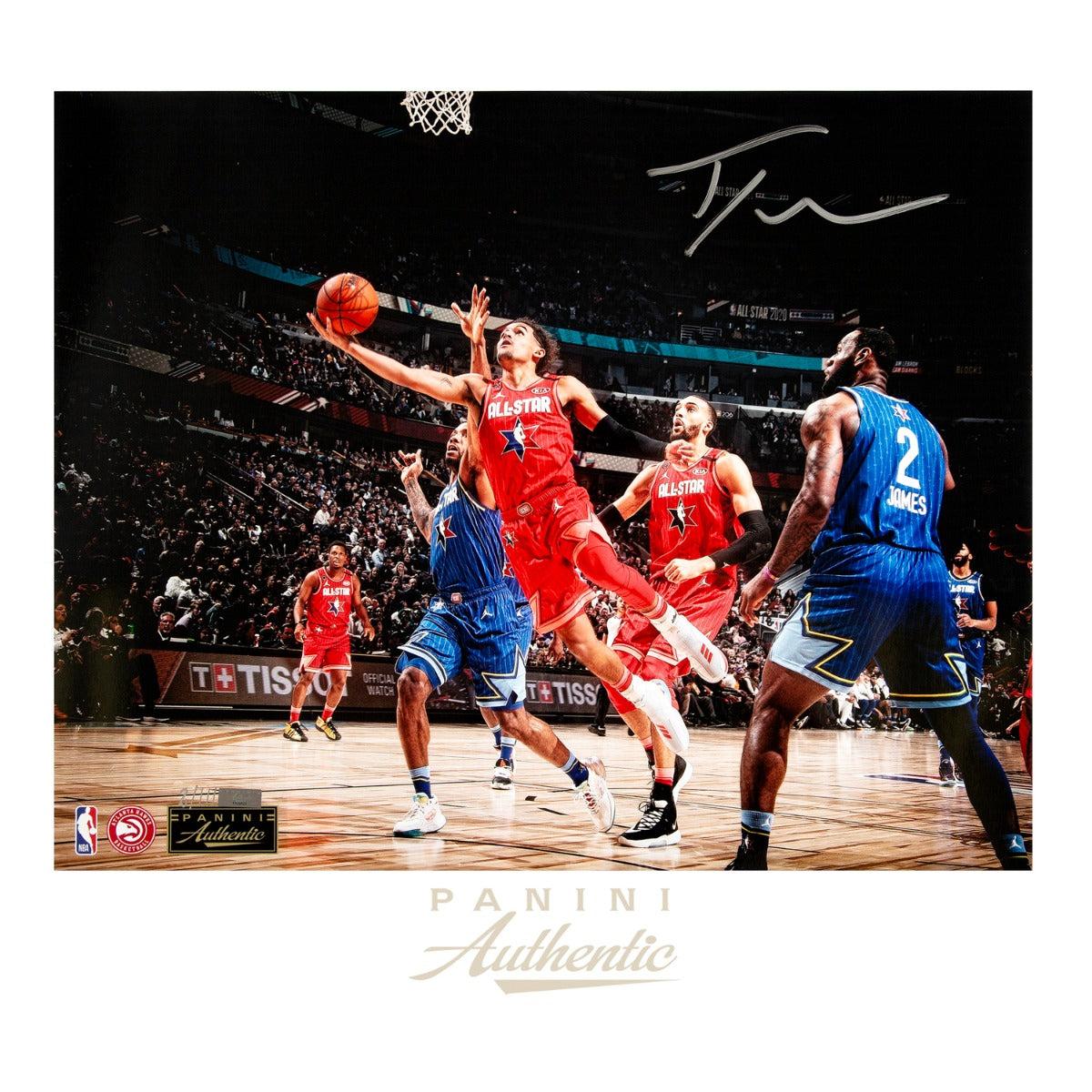 Trae Young Signed Hawks LE 16x20 Photo (Panini) at PristineAuction.com Trae Young Signed Hawks LE 16x20 Photo (Panini) at PristineAuction.com