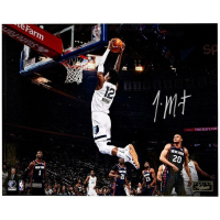 Ja Morant Signed LE Grizzlies "Burst" 16x20 Photo (Panini) at PristineAuction.com