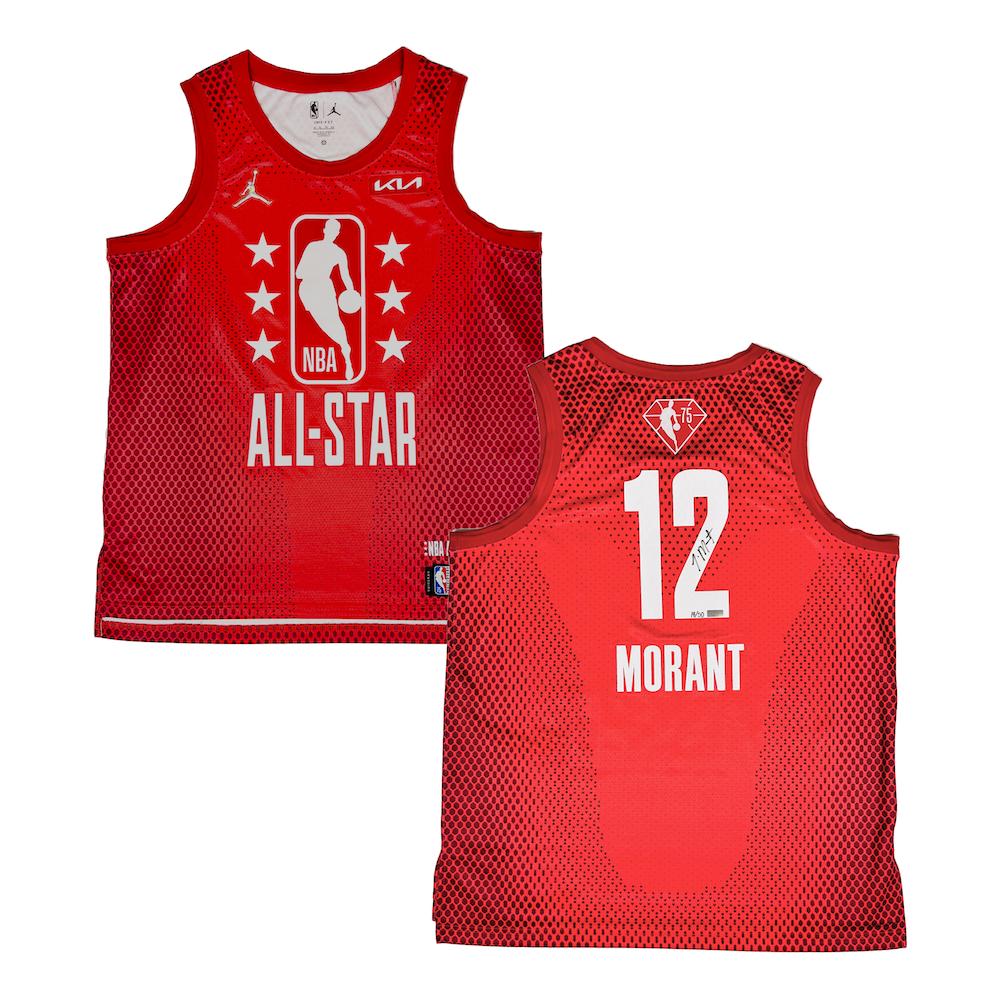 Ja Morant Signed 2022 All-Star Jersey (Panini) at PristineAuction.com Ja Morant Signed 2022 All-Star Jersey (Panini) at PristineAuction.com