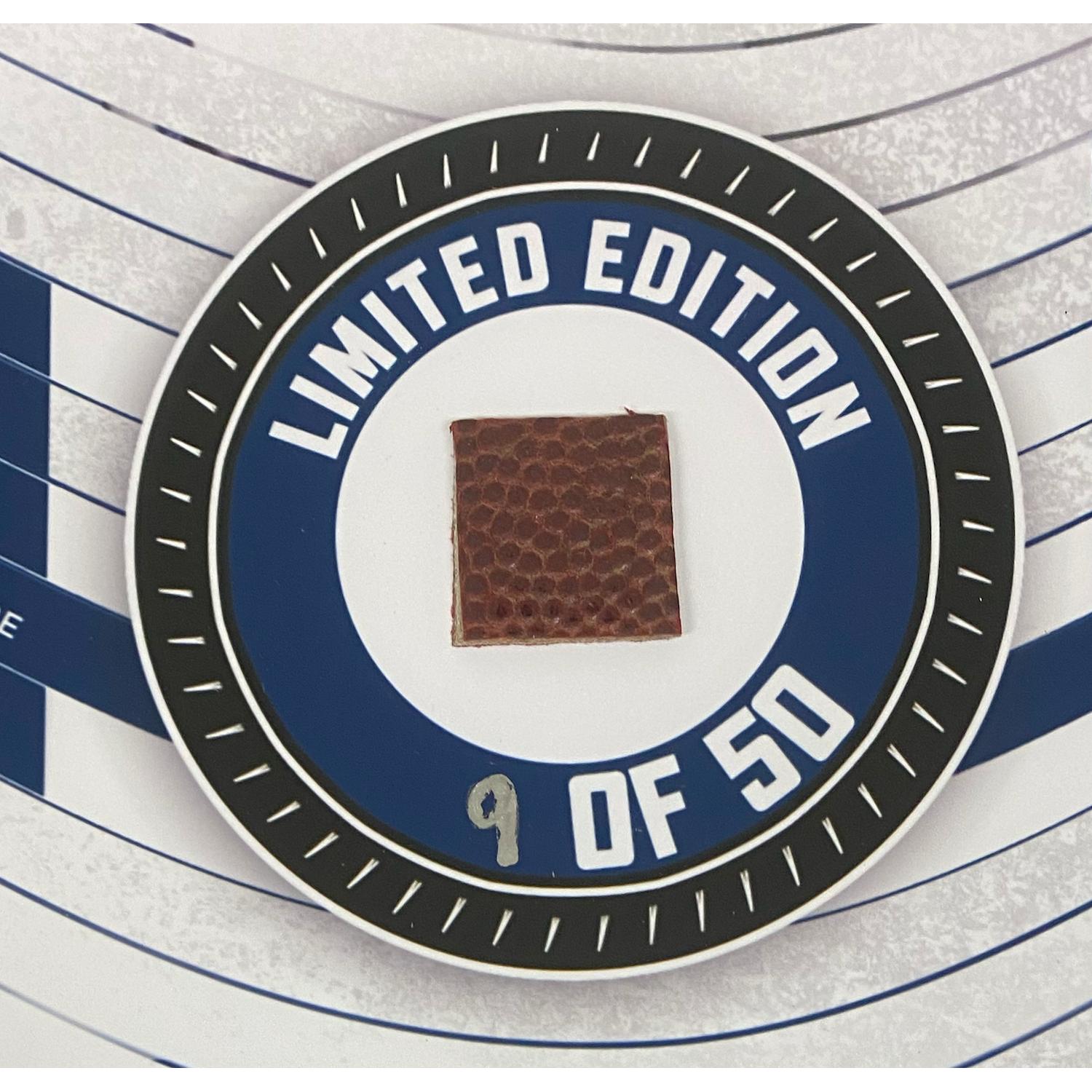 CeeDee Lamb Cowboys LE Custom Framed Display with Piece of Game-Used Football at PristineAuction.com CeeDee Lamb Cowboys LE Custom Framed Display with Piece of Game-Used Football at PristineAuction.com