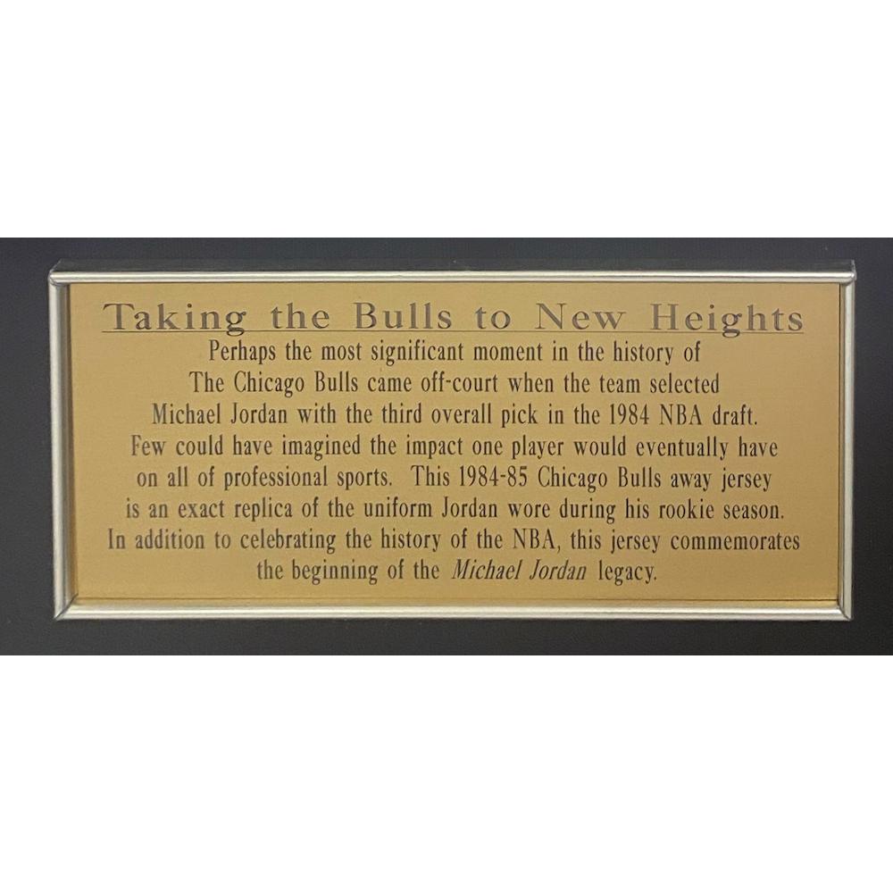 Michael Jordan Signed LE Custom Framed Bulls Jersey Display (UDA) at PristineAuction.com Michael Jordan Signed LE Custom Framed Bulls Jersey Display (UDA) at PristineAuction.com