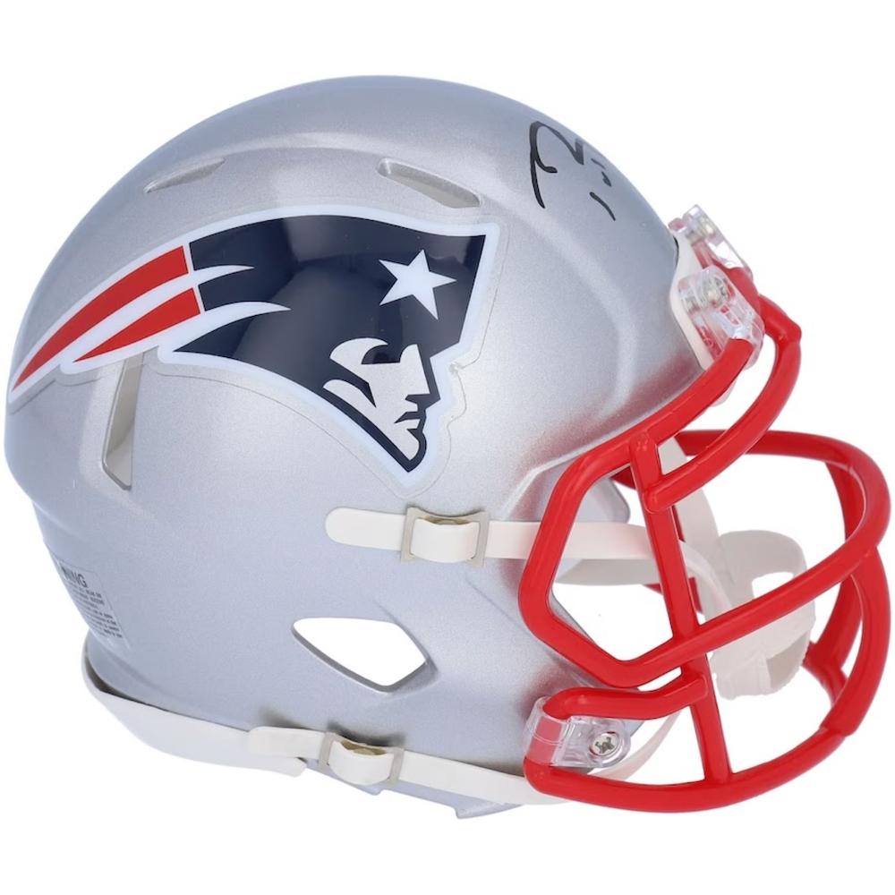 Tom Brady Signed Patriots Speed Mini Helmet (Fanatics) at PristineAuction.com Tom Brady Signed Patriots Speed Mini Helmet (Fanatics) at PristineAuction.com