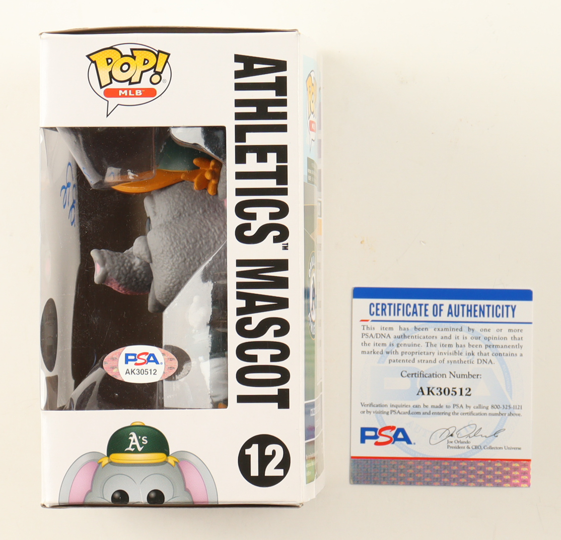 Billy Beane Signed Athletics #12 Athletics Mascot Funko Pop! Vinyl Figure (PSA) at PristineAuction.com Billy Beane Signed Athletics #12 Athletics Mascot Funko Pop! Vinyl Figure (PSA) at PristineAuction.com