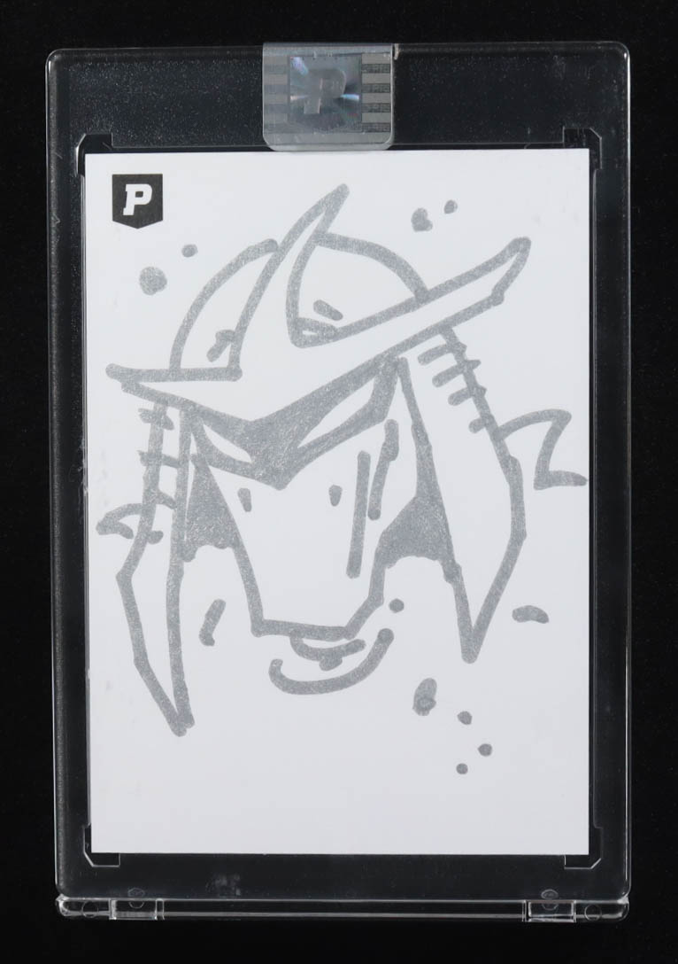 Shredder | Teenage Mutant Ninja Turtles | Original Art Sketch Card by Kevin Eastman (1/1 Original Art) at PristineAuction.com Shredder | Teenage Mutant Ninja Turtles | Original Art Sketch Card by Kevin Eastman (1/1 Original Art) at PristineAuction.com
