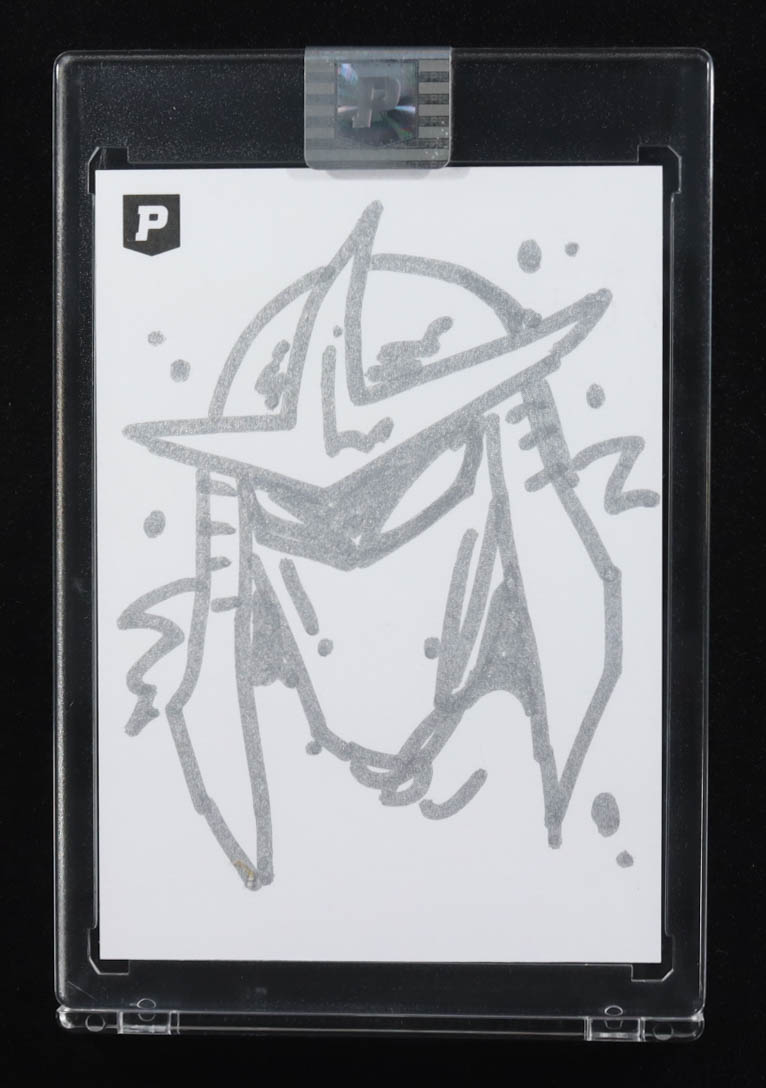 Shredder | Teenage Mutant Ninja Turtles | Original Art Sketch Card by Kevin Eastman (1/1 Original Art) at PristineAuction.com Shredder | Teenage Mutant Ninja Turtles | Original Art Sketch Card by Kevin Eastman (1/1 Original Art) at PristineAuction.com
