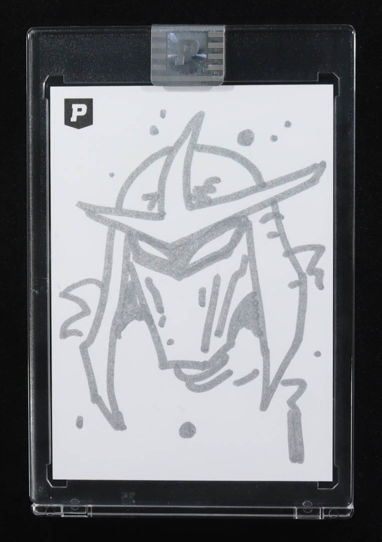 Shredder | Teenage Mutant Ninja Turtles | Original Art Sketch Card by Kevin Eastman (1/1 Original Art) at PristineAuction.com Shredder | Teenage Mutant Ninja Turtles | Original Art Sketch Card by Kevin Eastman (1/1 Original Art) at PristineAuction.com