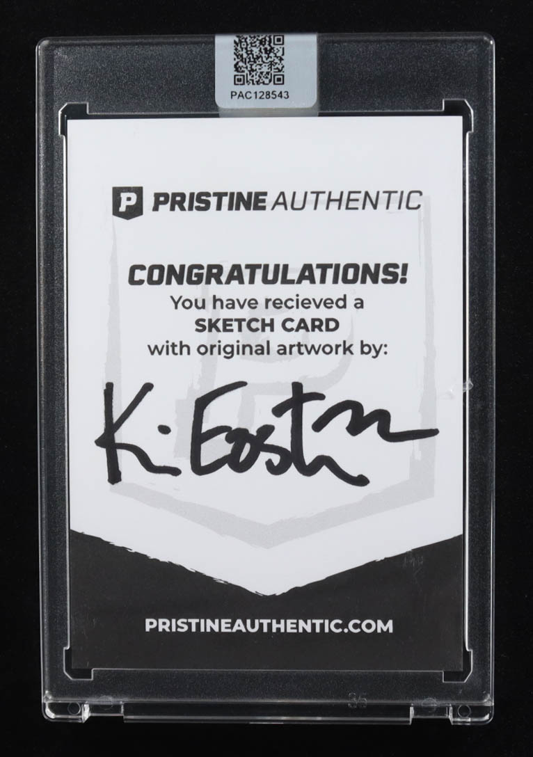 Shredder | Teenage Mutant Ninja Turtles | Original Art Sketch Card by Kevin Eastman (1/1 Original Art) at PristineAuction.com Shredder | Teenage Mutant Ninja Turtles | Original Art Sketch Card by Kevin Eastman (1/1 Original Art) at PristineAuction.com