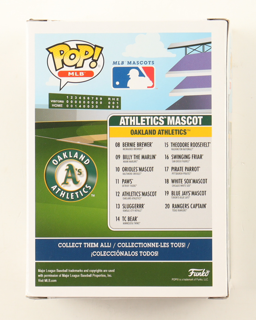 Billy Beane Signed Athletics #12 Athletics Mascot Funko Pop! Vinyl Figure (PSA) at PristineAuction.com Billy Beane Signed Athletics #12 Athletics Mascot Funko Pop! Vinyl Figure (PSA) at PristineAuction.com