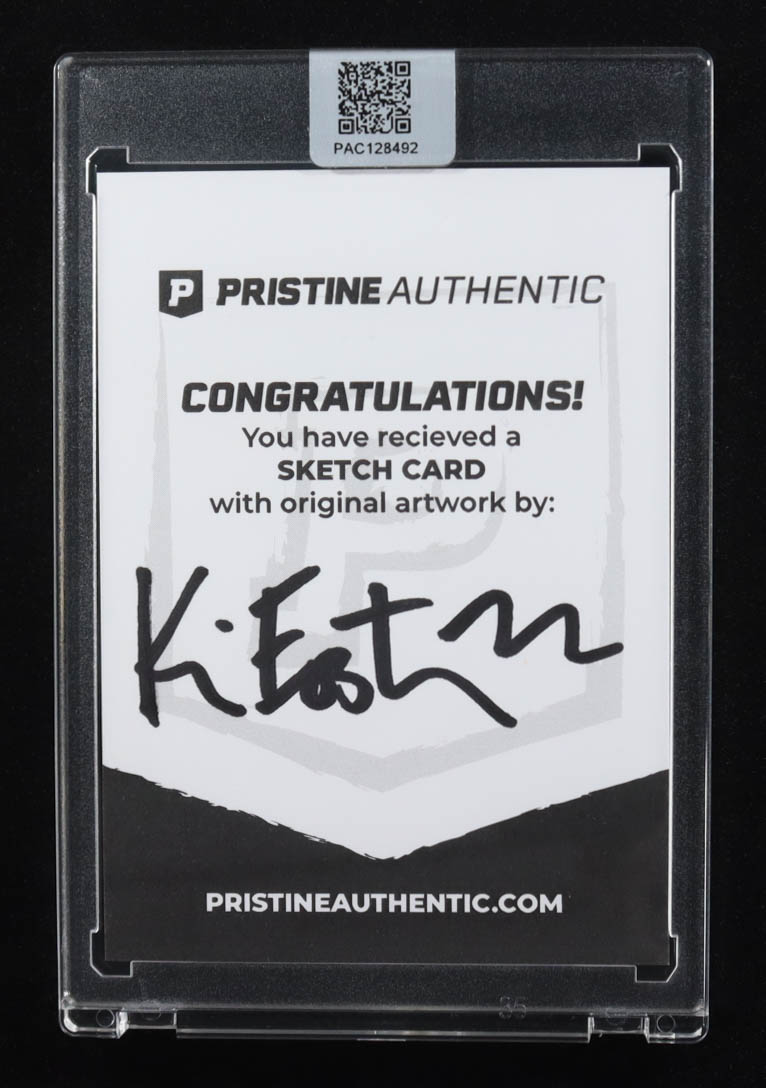 Michelangelo | Teenage Mutant Ninja Turtles | Original Art Sketch Card by Kevin Eastman (1/1 Original Art) at PristineAuction.com Michelangelo | Teenage Mutant Ninja Turtles | Original Art Sketch Card by Kevin Eastman (1/1 Original Art) at PristineAuction.com