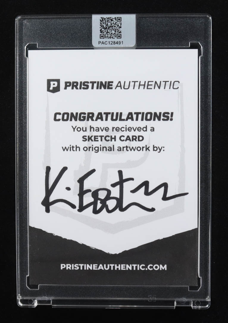 Michelangelo | Teenage Mutant Ninja Turtles | Original Art Sketch Card by Kevin Eastman (1/1 Original Art) at PristineAuction.com Michelangelo | Teenage Mutant Ninja Turtles | Original Art Sketch Card by Kevin Eastman (1/1 Original Art) at PristineAuction.com