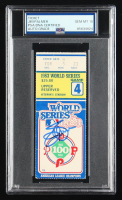 Jim Palmer Signed 1983 World Series Ticket (PSA 10) at PristineAuction.com