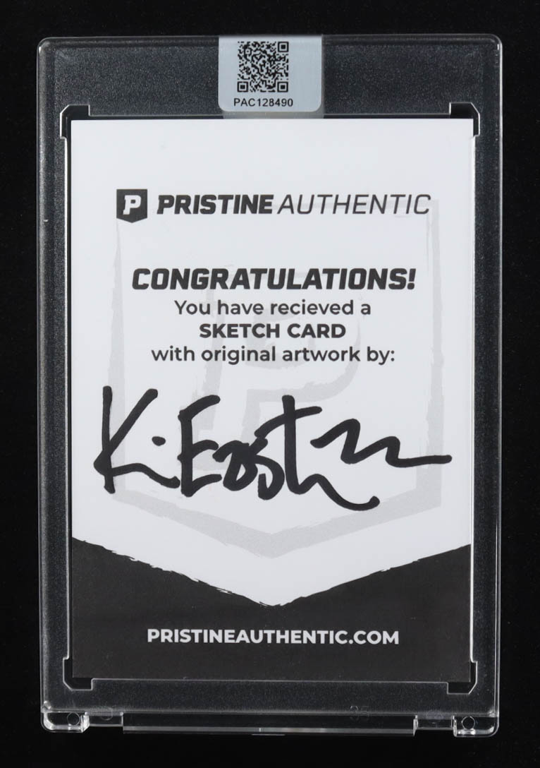 Michelangelo | Teenage Mutant Ninja Turtles | Original Art Sketch Card by Kevin Eastman (1/1 Original Art) at PristineAuction.com Michelangelo | Teenage Mutant Ninja Turtles | Original Art Sketch Card by Kevin Eastman (1/1 Original Art) at PristineAuction.com