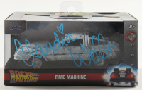 Claudia Wells Signed "Back to the Future" DeLorean Time Machine 1:32 Scale Die-Cast Car (Beckett) at PristineAuction.com