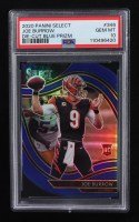 Joe Burrow 2020 Select Prizm Blue Die Cut #346 RC (PSA 10) at PristineAuction.com