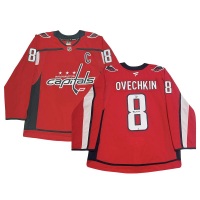 Alexander Ovechkin Signed Capitals Authentic Adidas Captain Jersey Inscribed "895G 4-6-25" (Fanatics) at PristineAuction.com