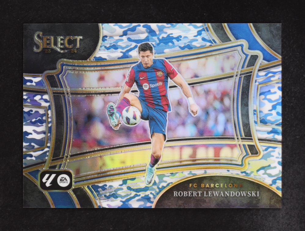 Robert Lewandowski 2023-24 Select Panini La Liga Prizm Field Level #219 #02/99 at PristineAuction.com Robert Lewandowski 2023-24 Select Panini La Liga Prizm Field Level #219 #02/99 at PristineAuction.com