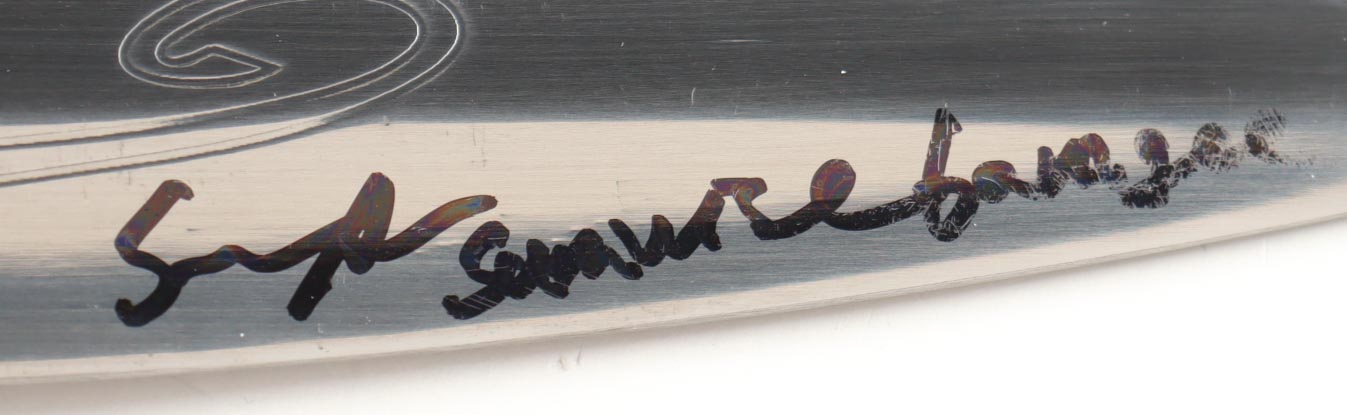 Elijah Wood & Sean Astin Signed "The Lord of the Rings" Sting Sword Inscribed "Frodo Baggins" & "Samwise Gamgee" (Beckett) at PristineAuction.com Elijah Wood & Sean Astin Signed "The Lord of the Rings" Sting Sword Inscribed "Frodo Baggins" & "Samwise Gamgee" (Beckett) at PristineAuction.com