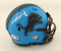 Ndamukong Suh Signed Lions Rave Alternate Speed Mini Helmet (Beckett) at PristineAuction.com