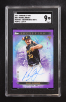 Paul Skenes 2024 Topps Inception Rookie & Emerging Star Autographs Purple #BRESPS #133/199 RC (SGC 9) at PristineAuction.com