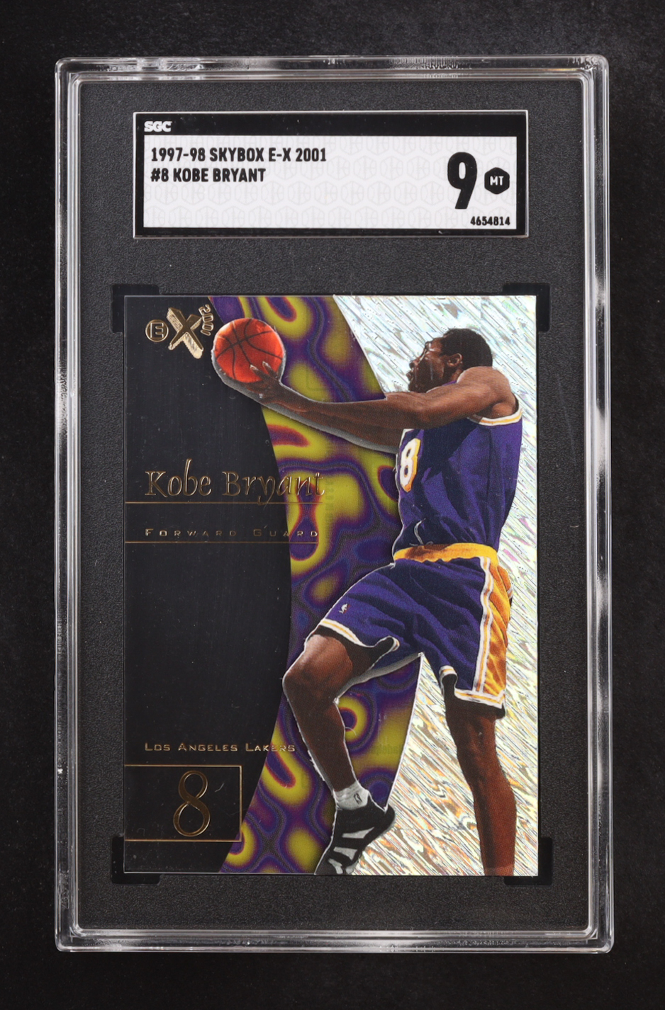 Kobe Bryant 1997-98 Skybox E-X 2001 #8 (SGC 9) at PristineAuction.com Kobe Bryant 1997-98 Skybox E-X 2001 #8 (SGC 9) at PristineAuction.com