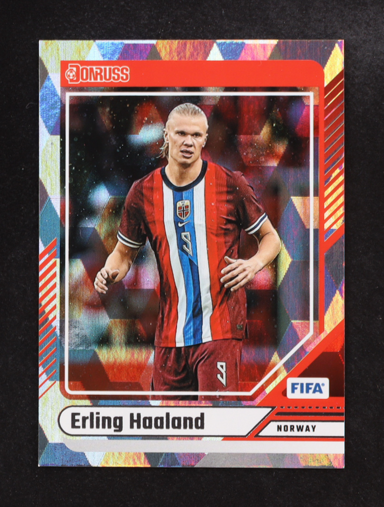 Erling Haaland 2024-25 Panini Donruss #96 at PristineAuction.com Erling Haaland 2024-25 Panini Donruss #96 at PristineAuction.com