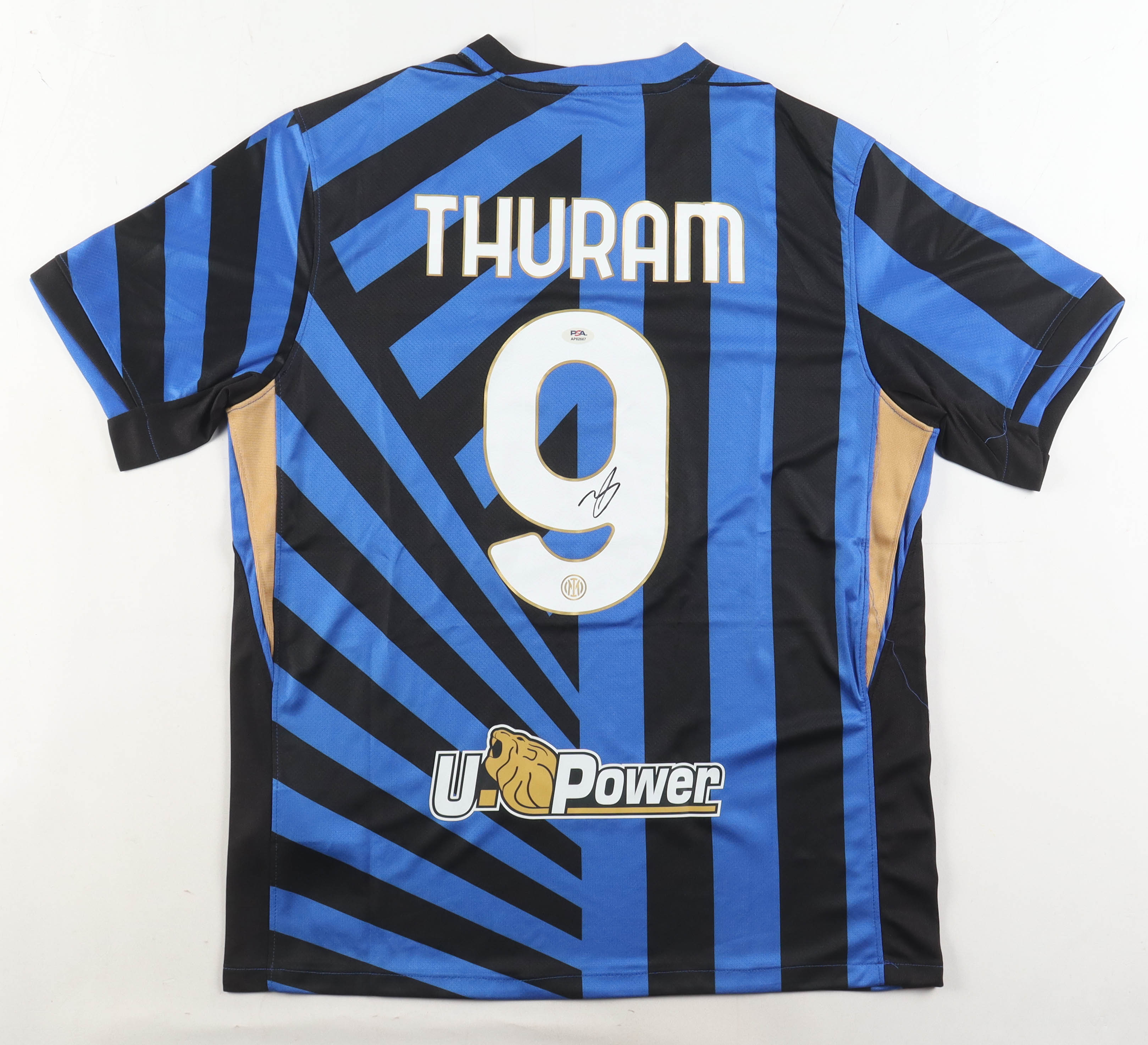 Marcus Thuram Signed Inter Milan Nike Authentic Jersey (PSA) at PristineAuction.com Marcus Thuram Signed Inter Milan Nike Authentic Jersey (PSA) at PristineAuction.com