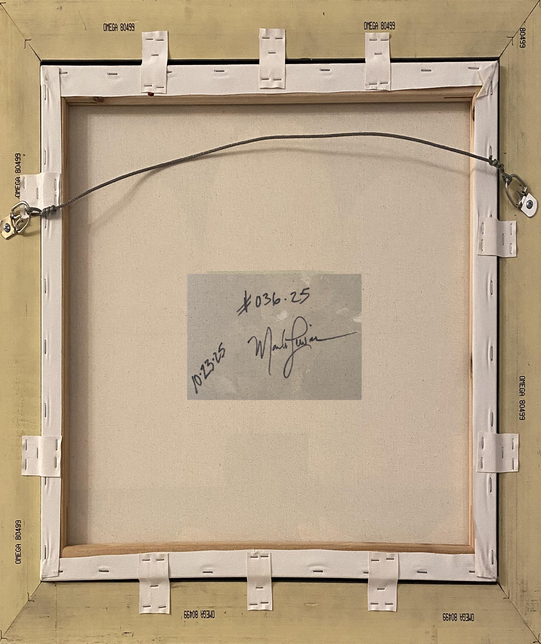 Mark Lewis Custom Framed Original Painting On Canvas #036-25 (Lewis) at PristineAuction.com Mark Lewis Custom Framed Original Painting On Canvas #036-25 (Lewis) at PristineAuction.com