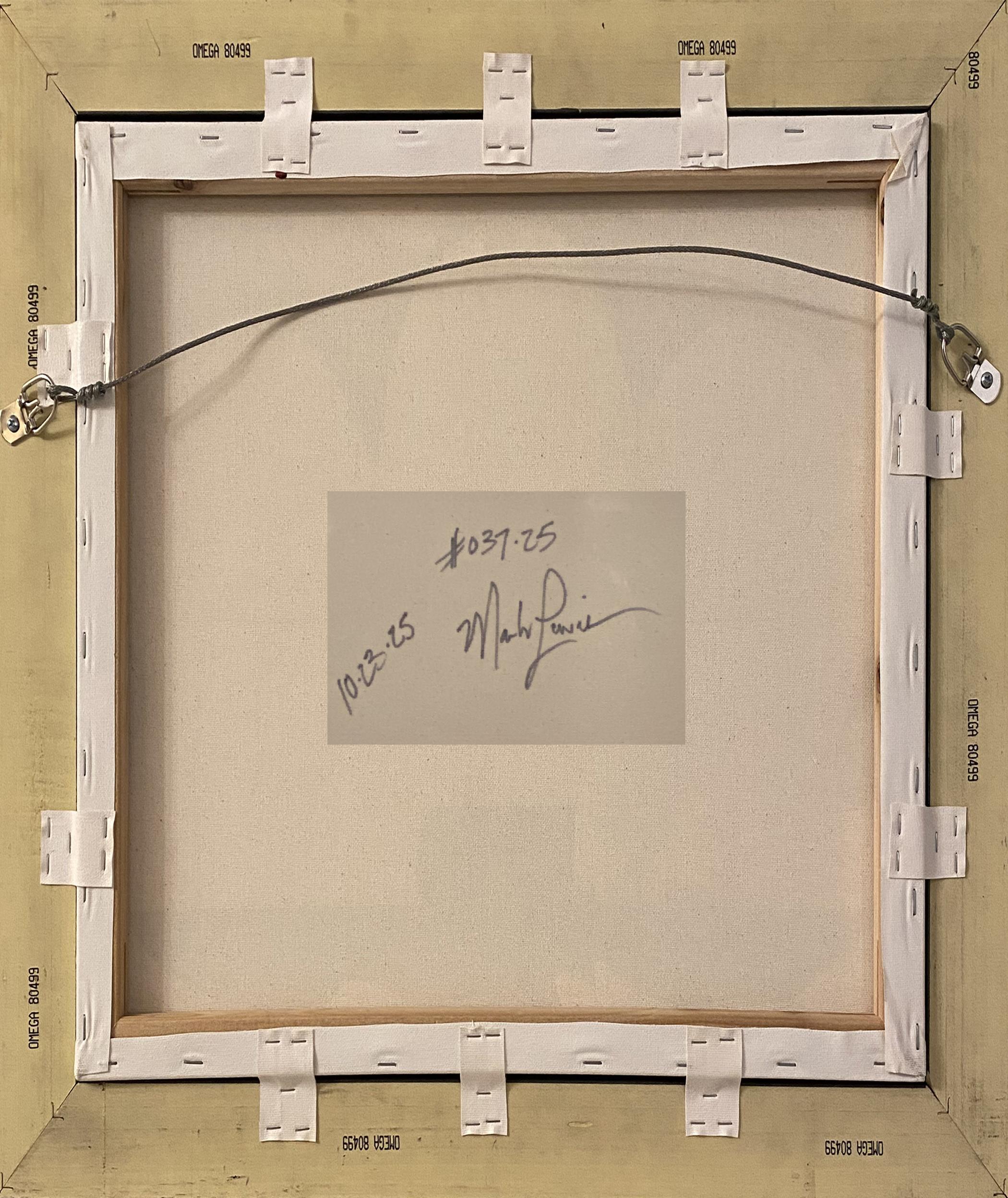 Mark Lewis Custom Framed Original Painting On Canvas #037-25 (Lewis) at PristineAuction.com Mark Lewis Custom Framed Original Painting On Canvas #037-25 (Lewis) at PristineAuction.com