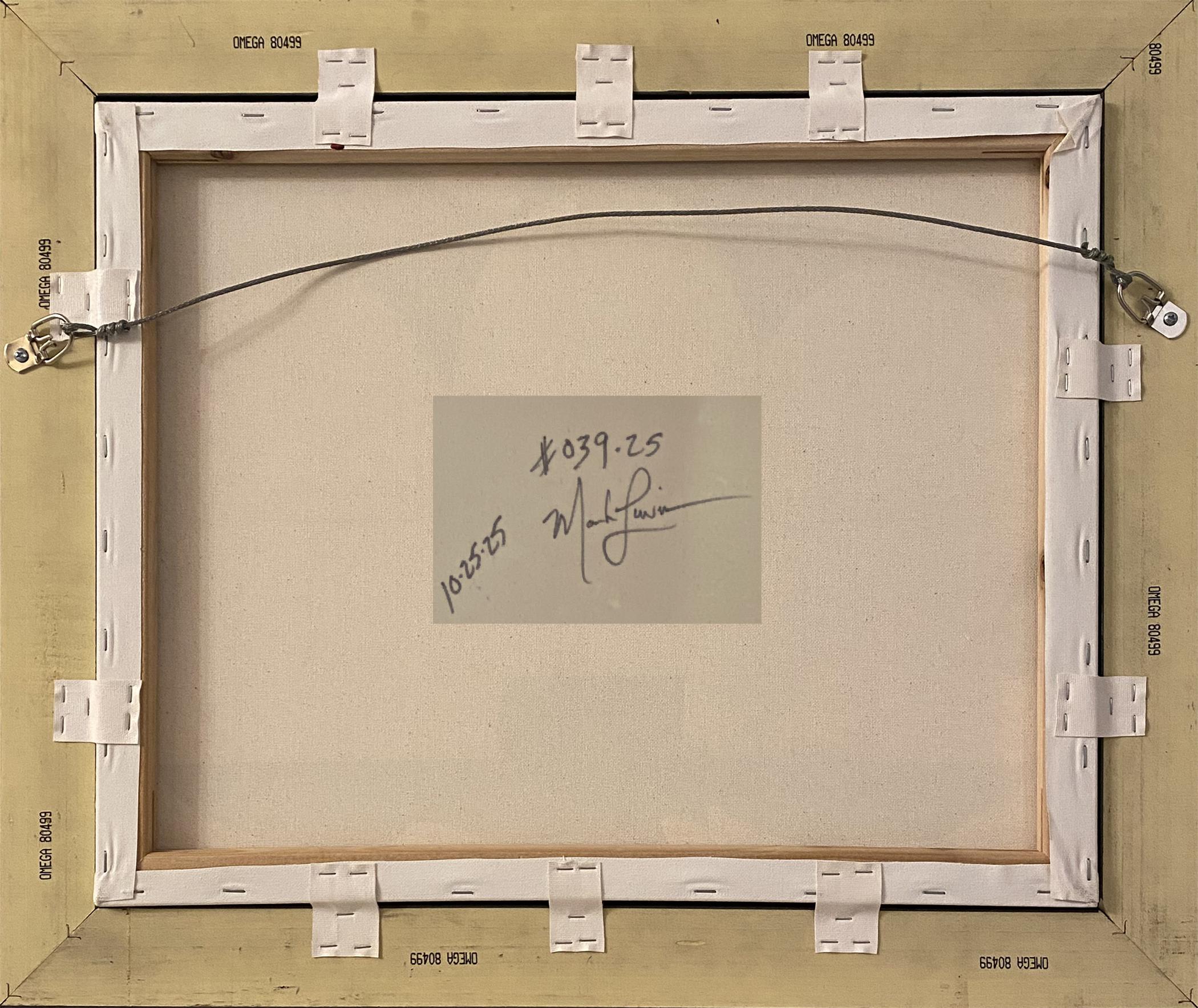 Mark Lewis Custom Framed Original Painting On Canvas #039-25 (Lewis) at PristineAuction.com Mark Lewis Custom Framed Original Painting On Canvas #039-25 (Lewis) at PristineAuction.com