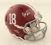 Ryan Williams Signed Alabama Crimson Tide Speed Mini Helmet (JSA) at PristineAuction.com