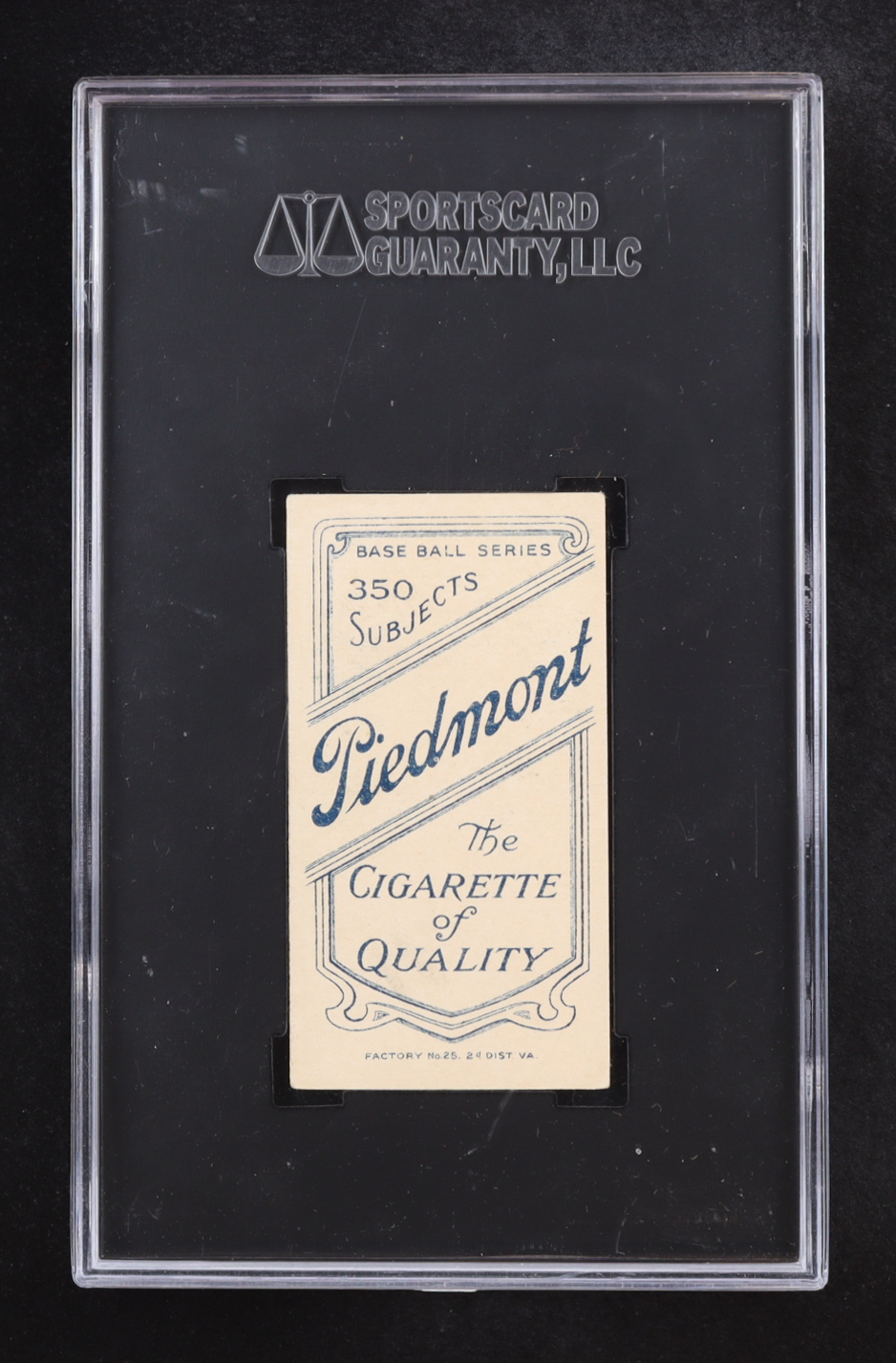 Bunk Congalton 1910 Piedmont Cigarettes T206 (SGC 3) at PristineAuction.com Bunk Congalton 1910 Piedmont Cigarettes T206 (SGC 3) at PristineAuction.com