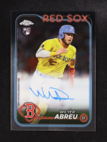 Wilyer Abreu 2024 Topps Chrome Autographs #RA-WA RC at PristineAuction.com