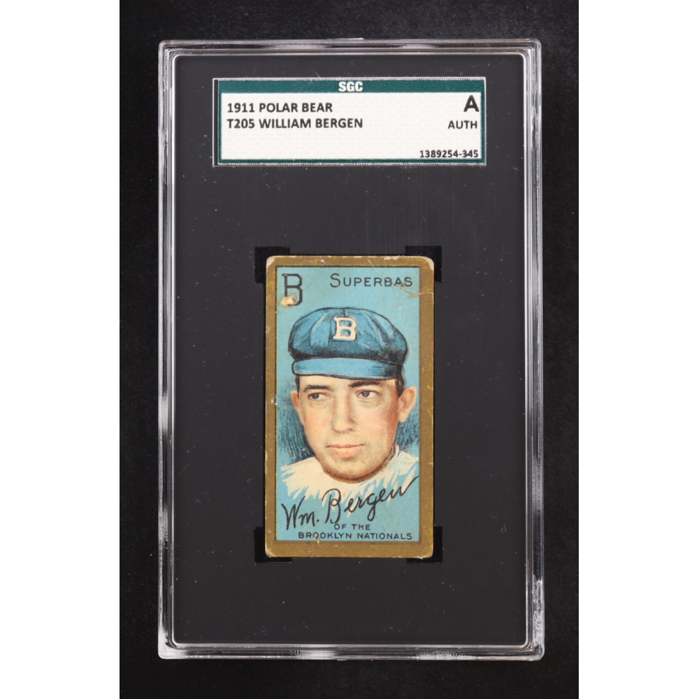 William Bergen 1911 Polar Bear T205 (SGC Authentic) at PristineAuction.com