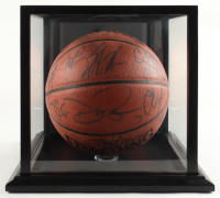 1996-97 Celtics NBA Basketball Team-Signed by (16) with K.C. Jones, Dennis Johnson, Jan Volk, & John Kuester with Display Case (PSA) at PristineAuction.com