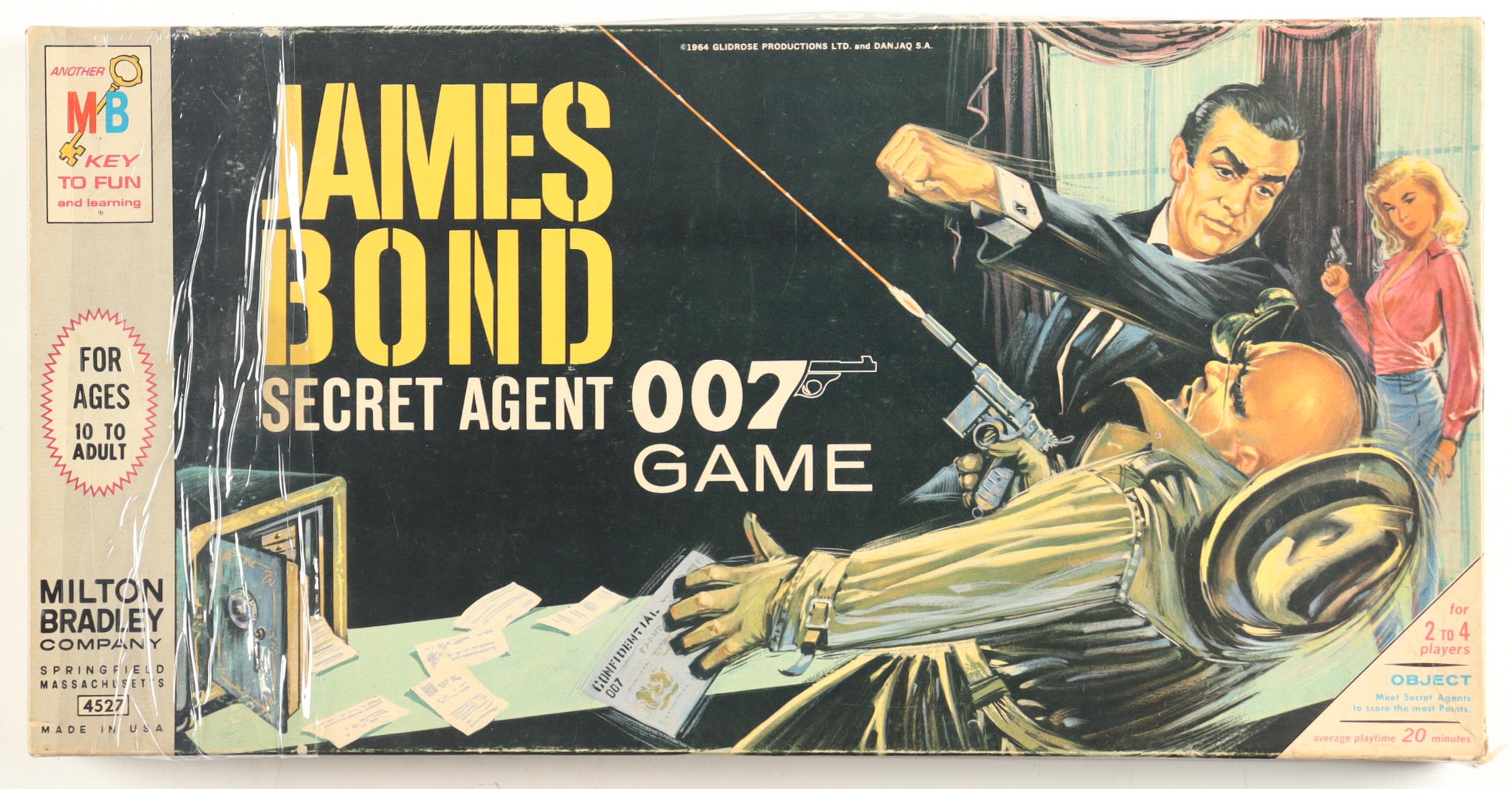 1965 Milton Bradley Full Boxed Game Set at PristineAuction.com 1965 Milton Bradley Full Boxed Game Set at PristineAuction.com