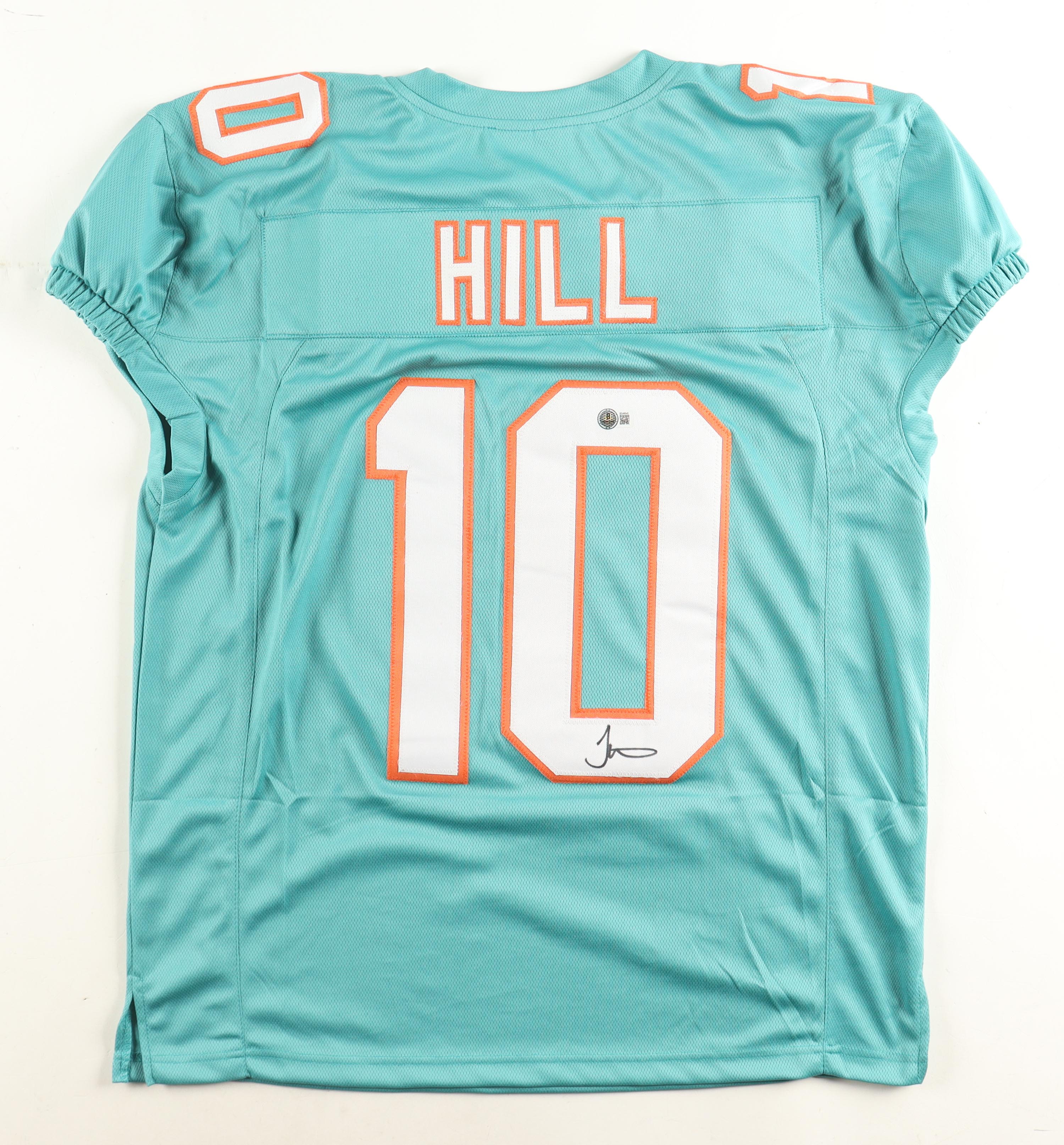 Tyreek Hill Signed Jersey (Beckett) at PristineAuction.com Tyreek Hill Signed Jersey (Beckett) at PristineAuction.com