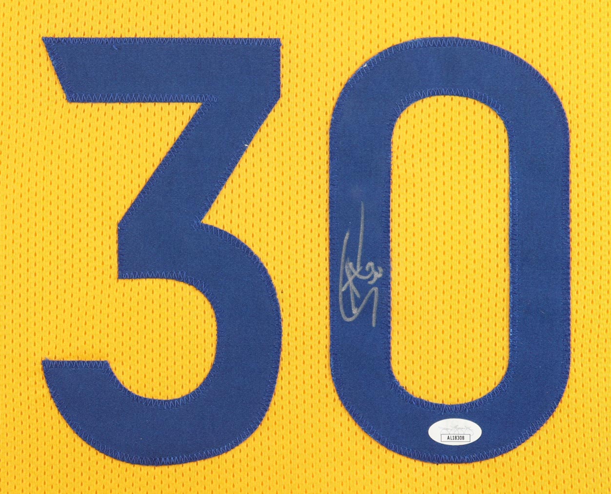 Stephen Curry Signed Custom Framed Jersey Display with (4) NBA Finals Pins & (2) Metal Team Logo Emblems (JSA) at PristineAuction.com Stephen Curry Signed Custom Framed Jersey Display with (4) NBA Finals Pins & (2) Metal Team Logo Emblems (JSA) at PristineAuction.com