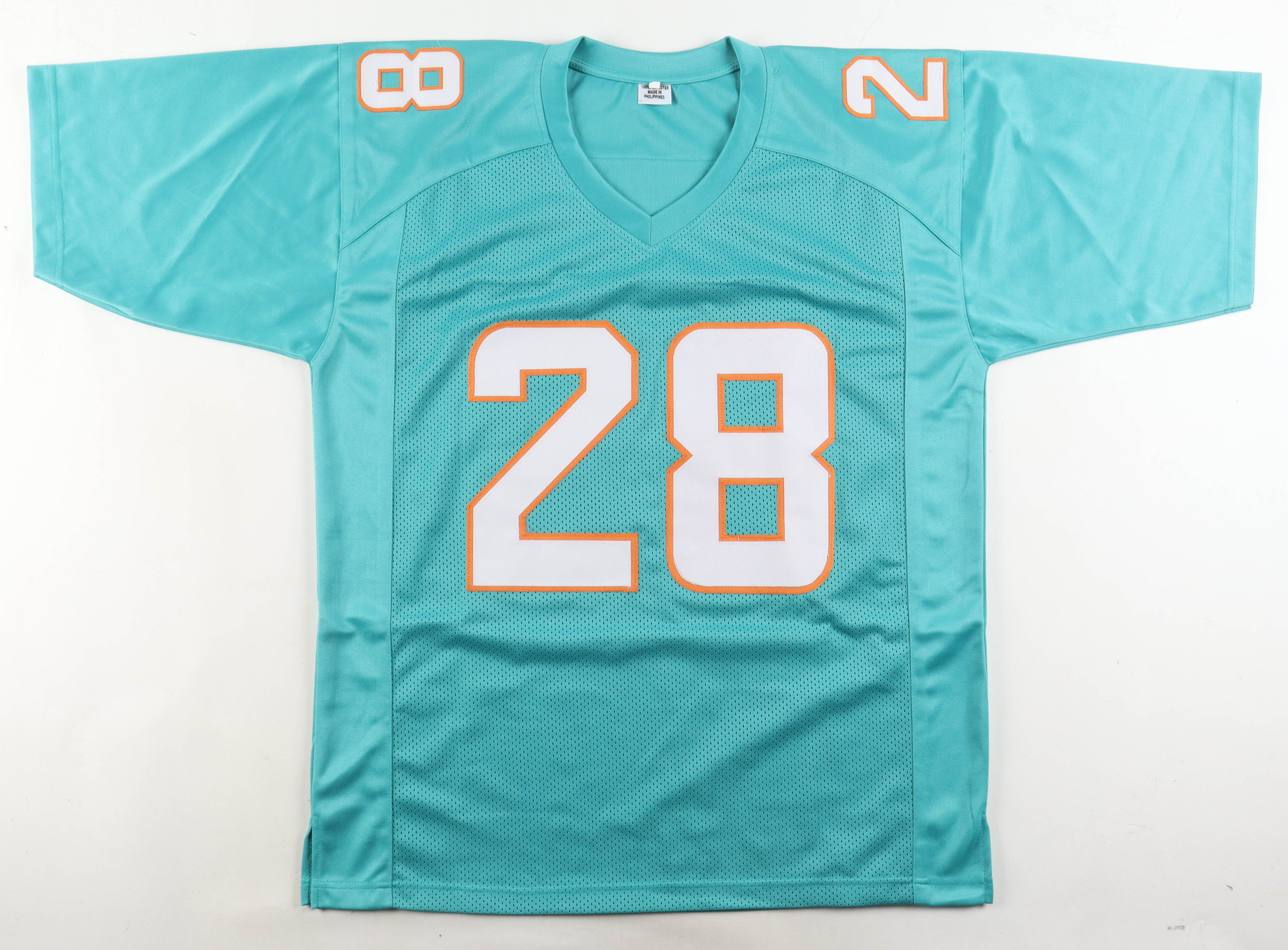 De'Von Achane Signed Jersey (Beckett) at PristineAuction.com De'Von Achane Signed Jersey (Beckett) at PristineAuction.com