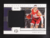 Aaron Gordon 2020-21 Panini National Treasures Tremendous Memorabilia #TRE-AAG #46/99 at PristineAuction.com