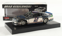 Brad Keselowski 2019 #2 Miller Lite Mustang Color Chrome I 1:24 Diecast Car at PristineAuction.com