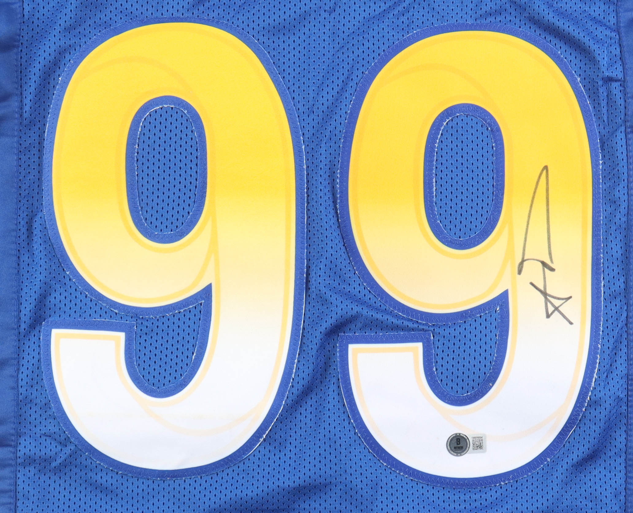 Aaron Donald Signed Jersey (Beckett) at PristineAuction.com Aaron Donald Signed Jersey (Beckett) at PristineAuction.com