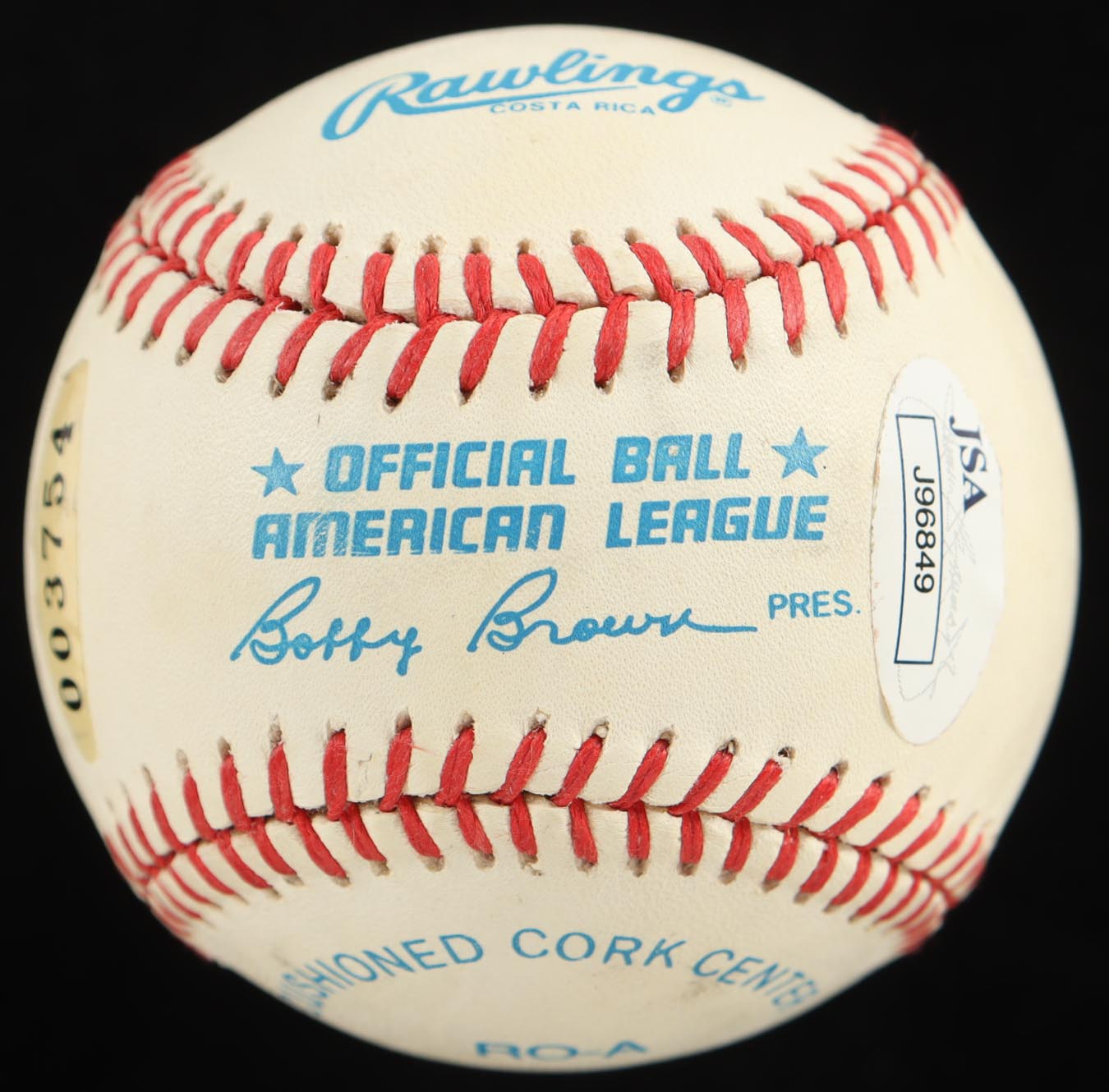 Nolan Ryan Signed OAL Baseball with Display Case (JSA) at PristineAuction.com Nolan Ryan Signed OAL Baseball with Display Case (JSA) at PristineAuction.com