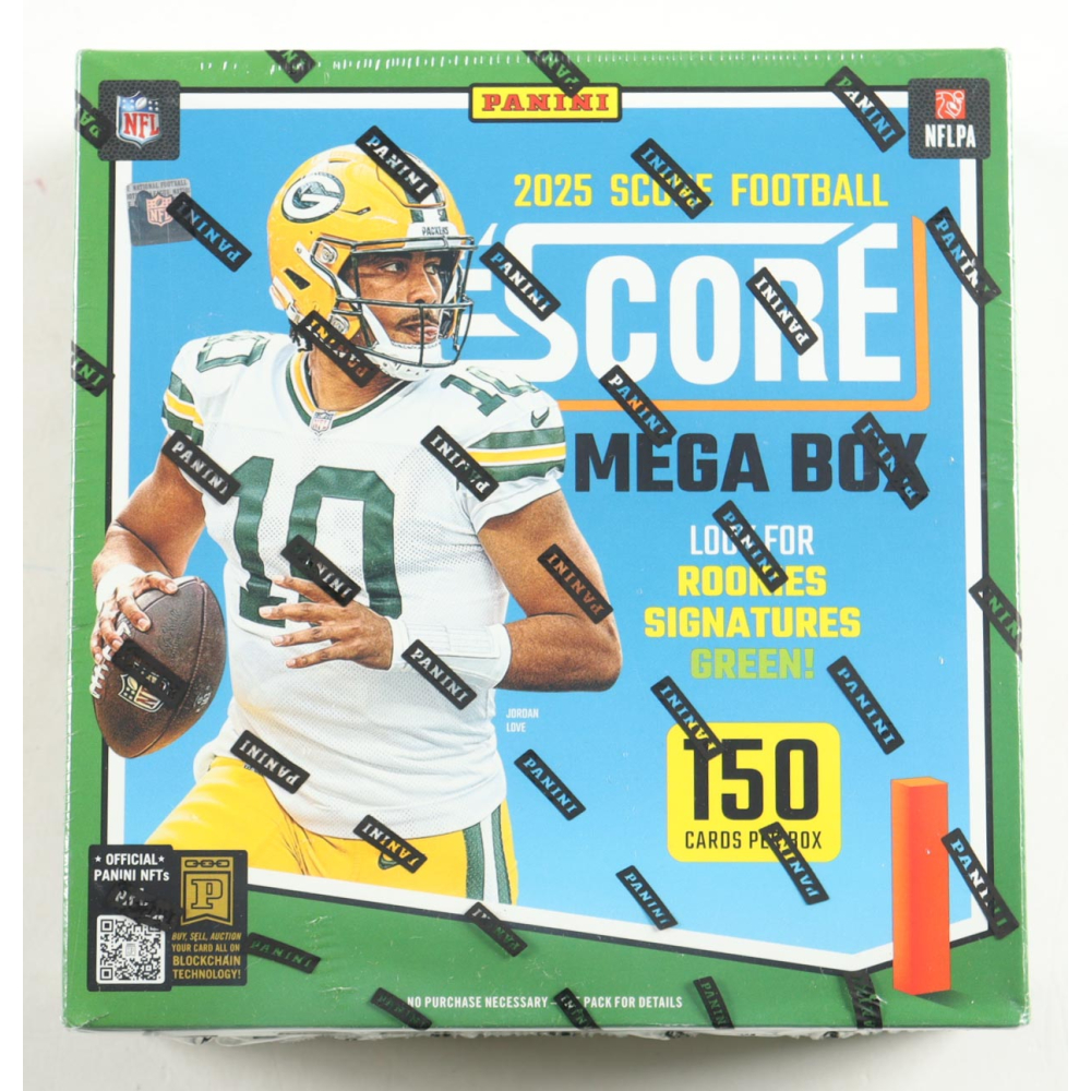 2025 Panini Score Football Mega Box at PristineAuction.com 2025 Panini Score Football Mega Box at PristineAuction.com