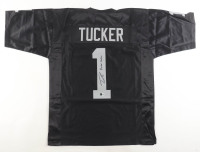 Tre Tucker Signed Jersey Inscribed "Raider Nation" (Beckett) at PristineAuction.com